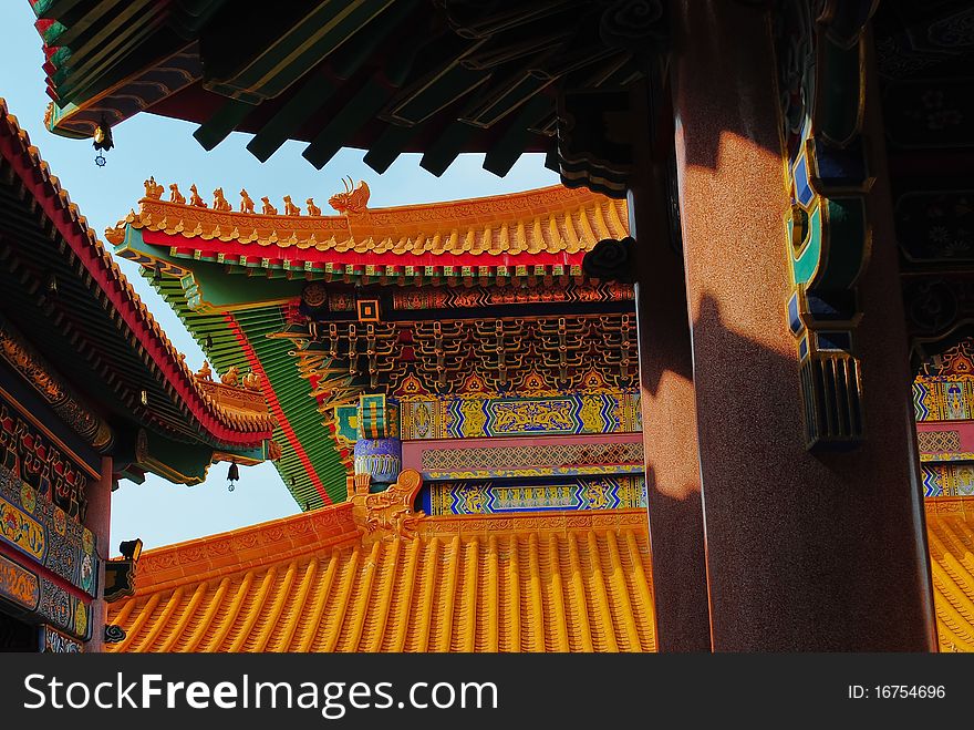 Chinese temple in Thailand,Kammalawat Dragon temple