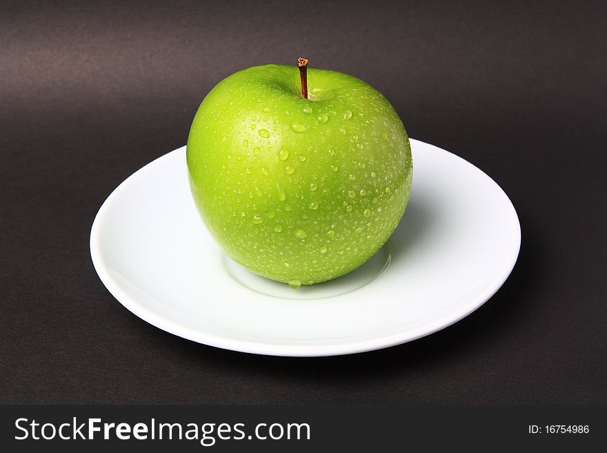 Green Apple freshness is Fruit skin health