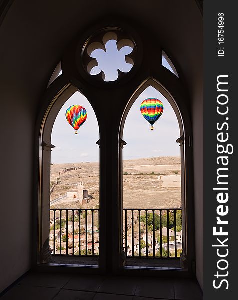 A general view of Segovia countryside in Spain