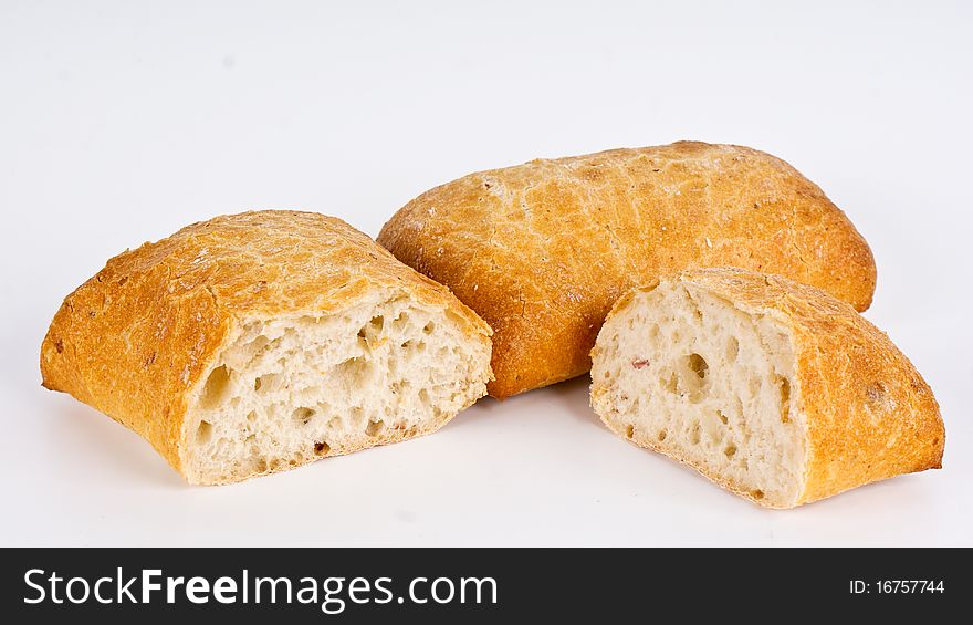 Bread Isolated On White Background