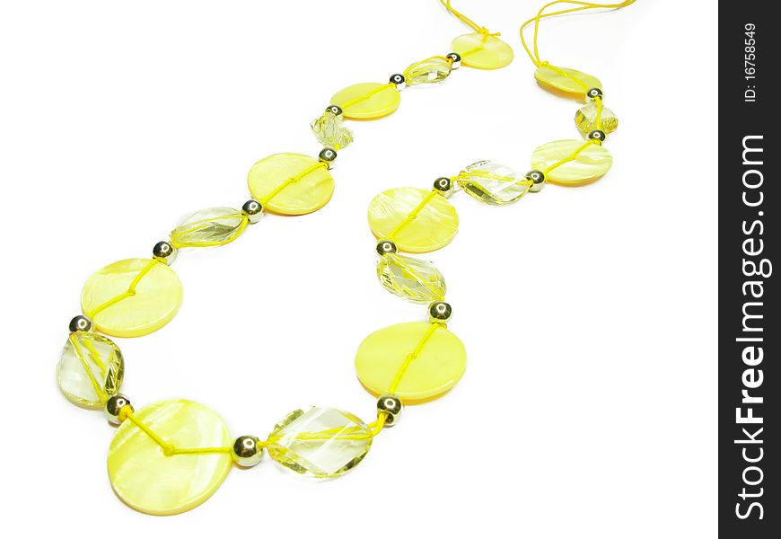 Yellow Jewellery Beads