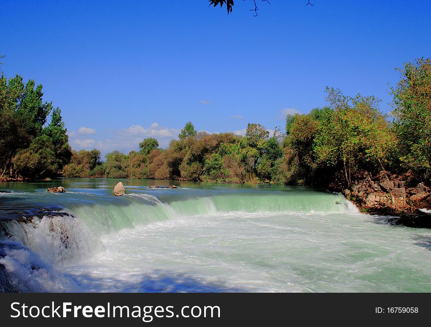 Stunning Waterfall Manavgat Turkey