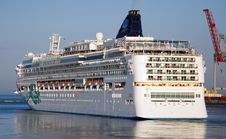 Large Cruise Liner Royalty Free Stock Photo