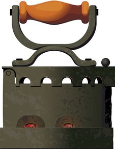 Smoothing-iron Stock Photography Smoothing-iron Stock Photography