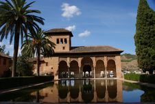 Alhambra Palace In Granada Stock Photos