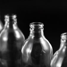 Empty Bottles Royalty Free Stock Images Empty Bottles Royalty Free Stock Images