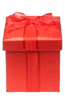Red Giftbox Stock Photography Red Giftbox Stock Photography