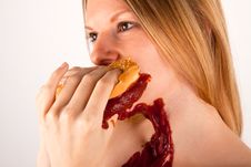 The Burger Stock Photography
