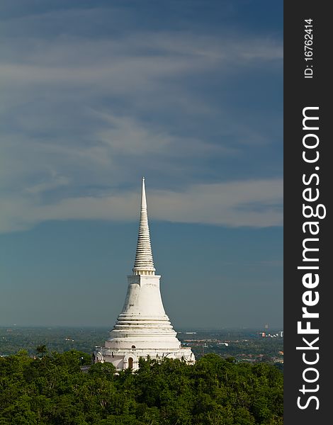 Kao wang Palace at Petchburi