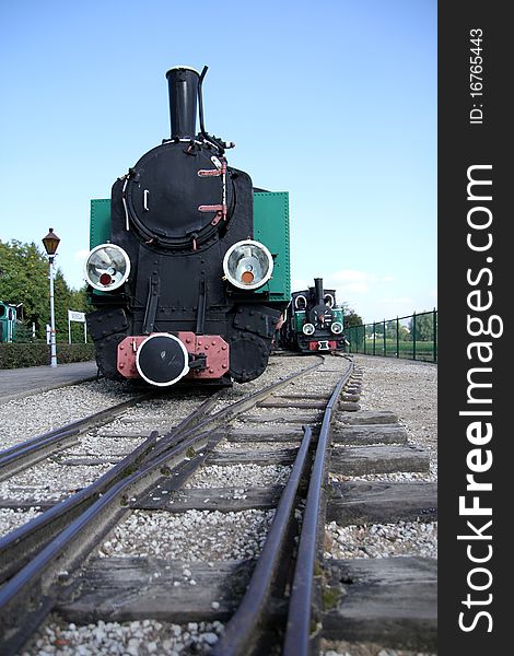 Retro steam train - Poland, Wenecja