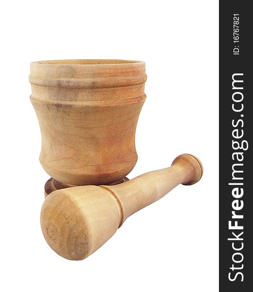 Wooden Mortar