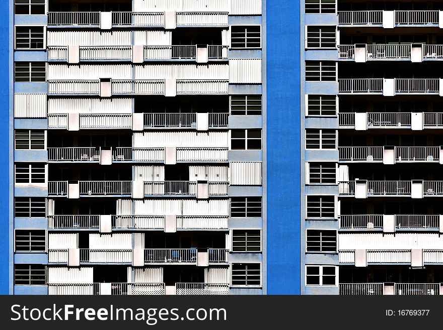 Appartments pattern in KFort Lauderdale, USA