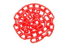 Plastic Chain Royalty Free Stock Images Plastic Chain Royalty Free Stock Images