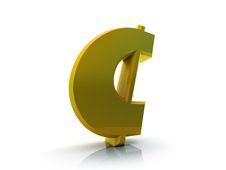 Cent Sign Royalty Free Stock Photo Cent Sign Royalty Free Stock Photo