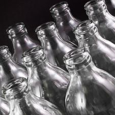Empty Bottles Stock Image Empty Bottles Stock Image