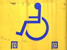 Handicap Sign. Stock Images