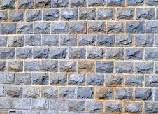 Stone Brick Wall Stock Photography