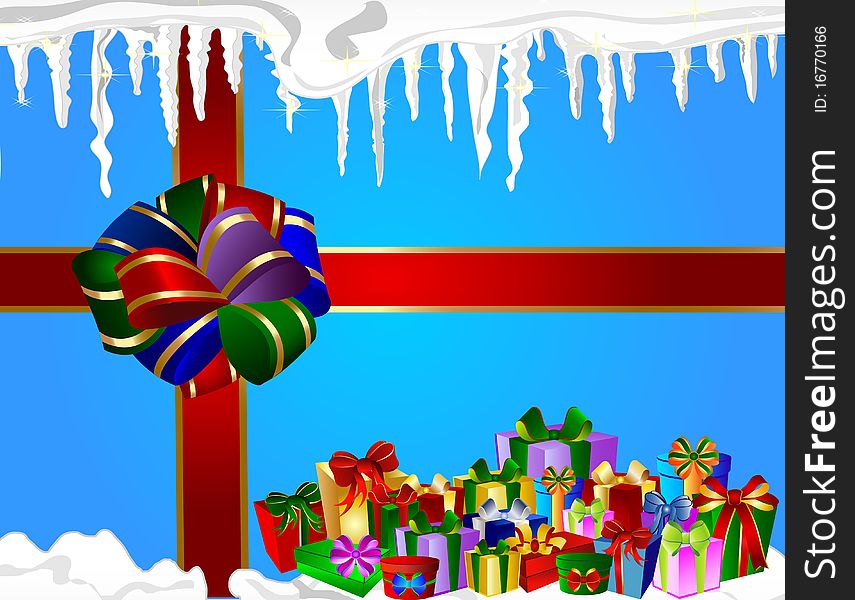Christmas Present Background