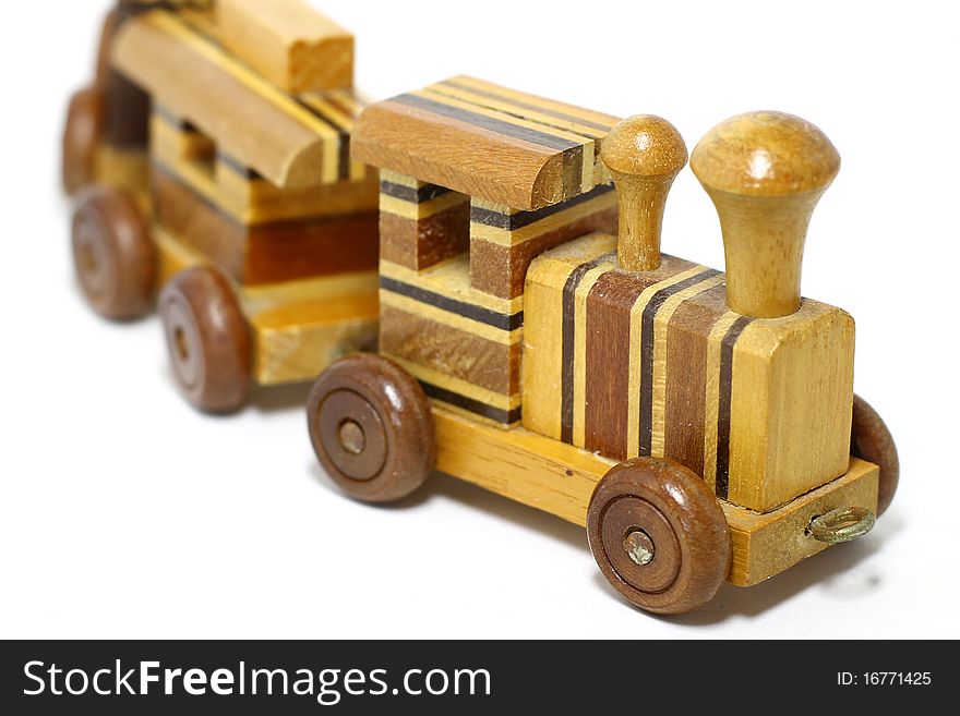 Wooden Toy Train