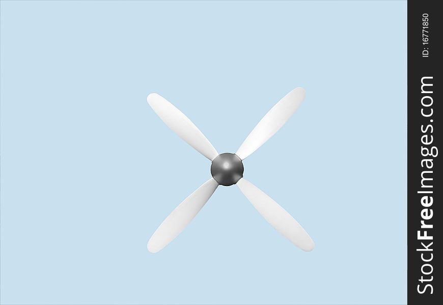 Aircraft Propeller 4 Blade