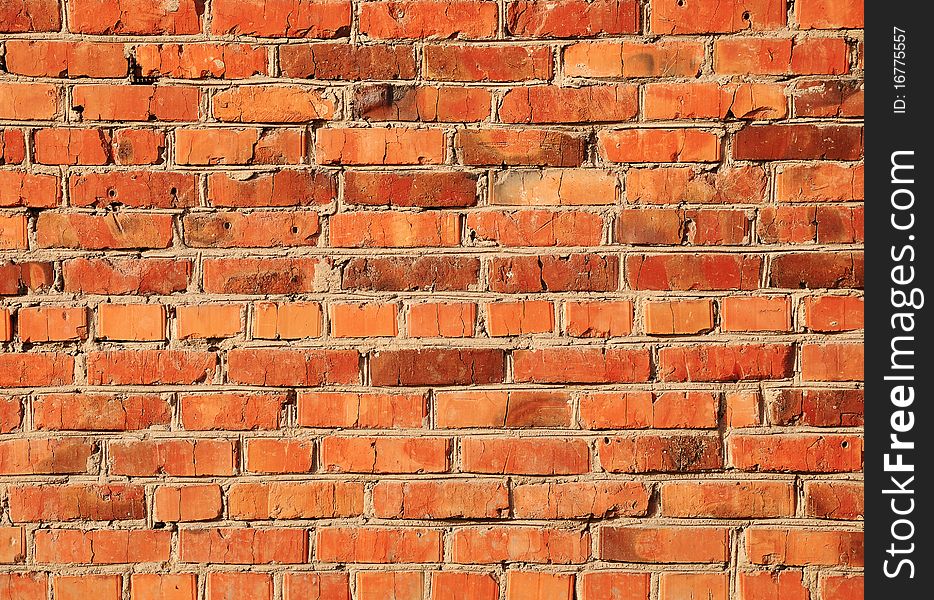 Old brick wall: can be used as background