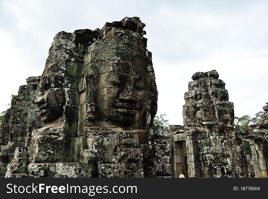 Bayon Temple at Angkor Siem Reap