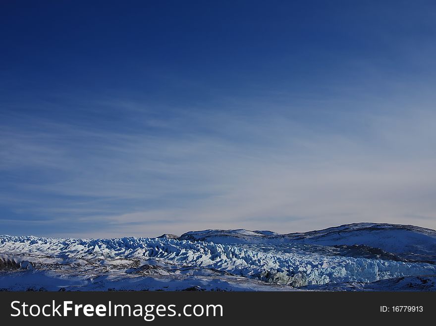 The Russell Glacier, Greenland