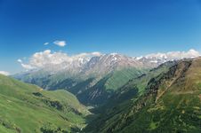 Mountain Valley Royalty Free Stock Image Mountain Valley Royalty Free Stock Image