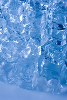 Frozen Ice Cube Stock Photo 1055921555