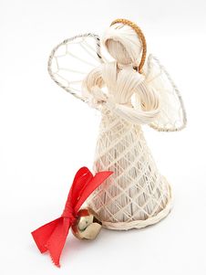 Angel With Bell Royalty Free Stock Photo Angel With Bell Royalty Free Stock Photo