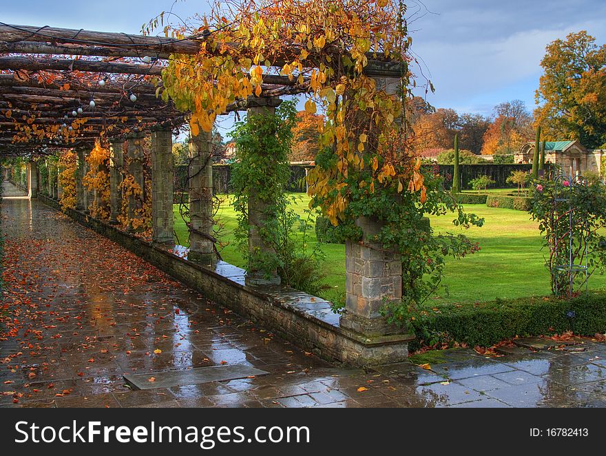 Autumn in Hever Castle