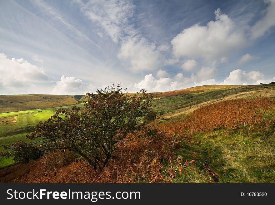 Ogden Golf Course in Autumn Halifax UK