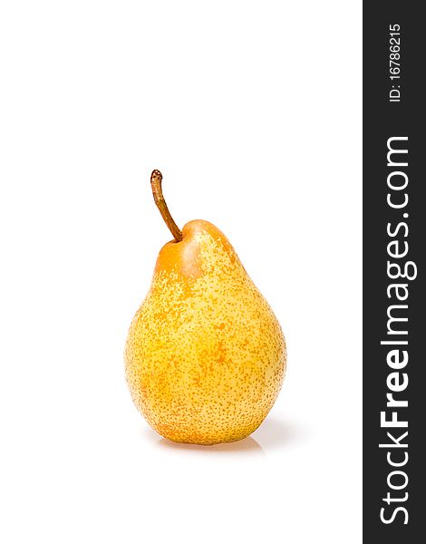 Pear isolated on white background - studio shoot