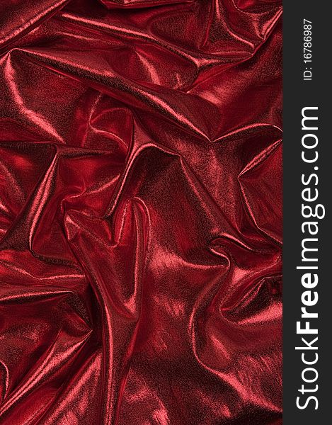 Metallic red fabric background texture. Metallic red fabric background texture
