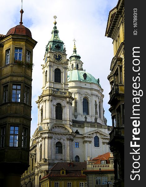 Saint Nicholas Church in Prague, Czech