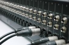 Connector Signal Sound Mixer Stock Photography Connector Signal Sound Mixer Stock Photography