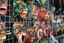 Mask Shop Stock Photography