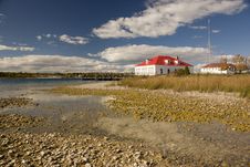 Old Coast Guard Station Royalty Free Stock Photo Old Coast Guard Station Royalty Free Stock Photo