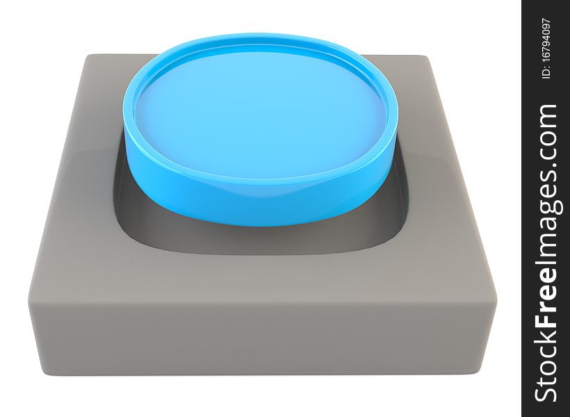 Blue button