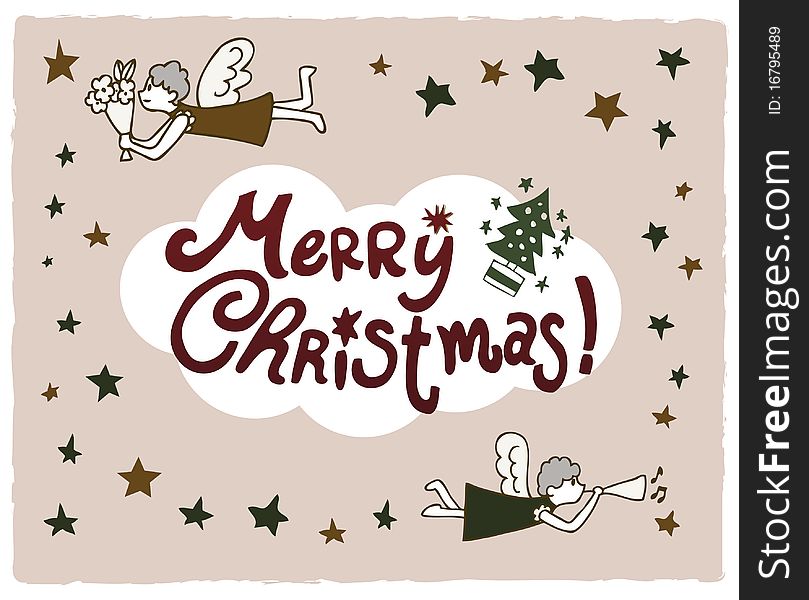 Beautiful vector Christmas,vector illustration