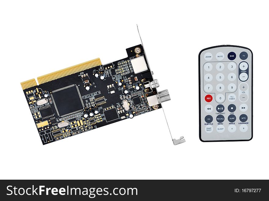 TV Tuner Card And Remote Control