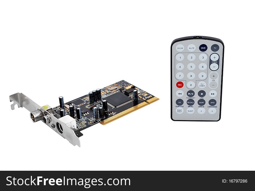 TV Tuner Card And Remote Control