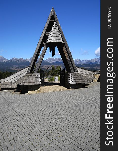 German military cemetery in the village VaÅ¾ec the High Tatras Slovakia Republic. German military cemetery in the village VaÅ¾ec the High Tatras Slovakia Republic.