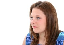 Beautiful Profile Stock Photography