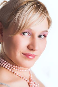 Beautiful Young Woman With Green Eyes Smiling Stock Photo Beautiful Young Woman With Green Eyes Smiling Stock Photo
