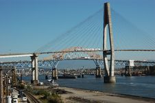 Three Bridges Royalty Free Stock Image Three Bridges Royalty Free Stock Image