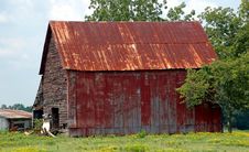 Rustic Barn Shed Royalty Free Stock Photo