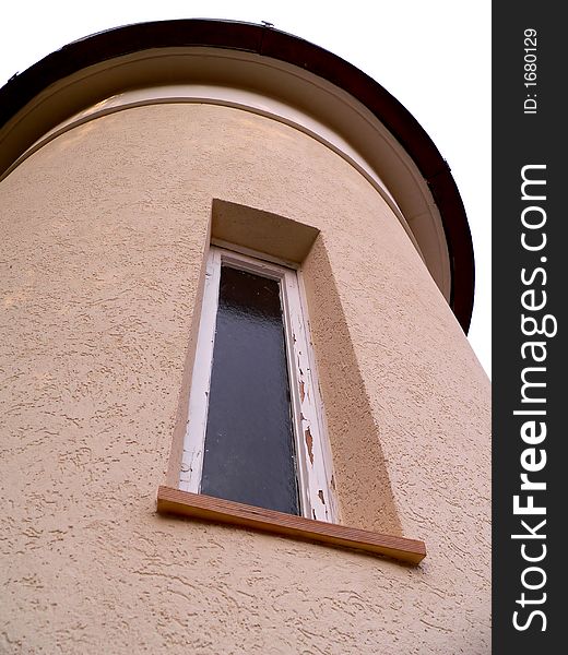 Apartment outside view with window - detail