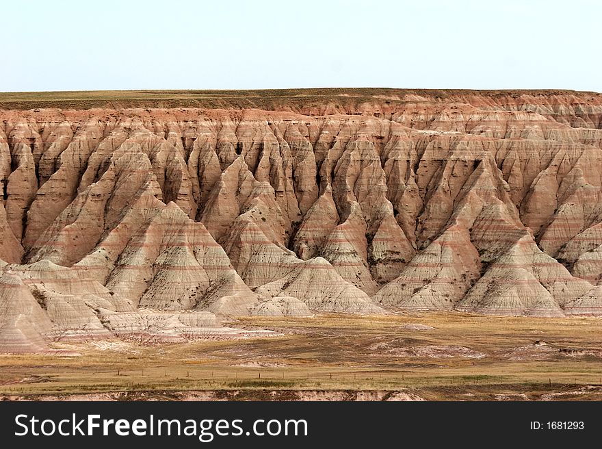 Badlands National Park, southwest South Dakota, USA