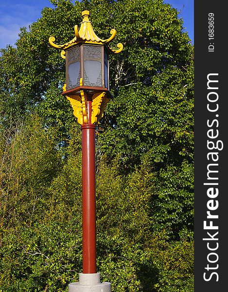 Chinese Lamppost